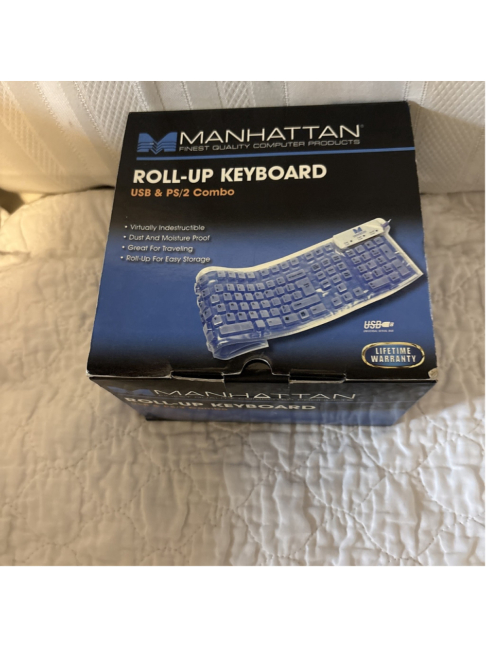 Manhattan Roll-up Keyboard USB & PS/2 Combo